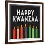 Happy Kwanzaa I-Kathleen Parr McKenna-Framed Art Print