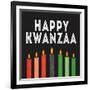 Happy Kwanzaa I-Kathleen Parr McKenna-Framed Art Print