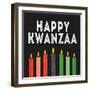 Happy Kwanzaa I-Kathleen Parr McKenna-Framed Art Print