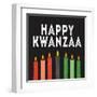 Happy Kwanzaa I-Kathleen Parr McKenna-Framed Art Print