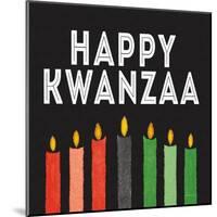 Happy Kwanzaa I-Kathleen Parr McKenna-Mounted Art Print