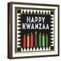 Happy Kwanzaa II-Kathleen Parr McKenna-Framed Art Print