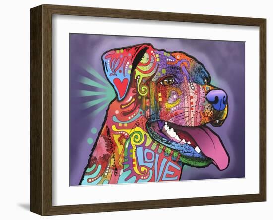 Happy Lab-Dean Russo-Framed Giclee Print