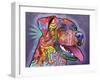 Happy Lab-Dean Russo-Framed Giclee Print