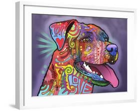 Happy Lab-Dean Russo-Framed Giclee Print