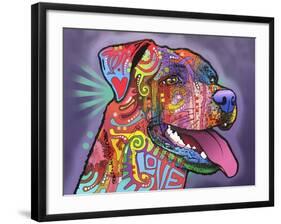 Happy Lab-Dean Russo-Framed Giclee Print