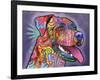 Happy Lab-Dean Russo-Framed Giclee Print