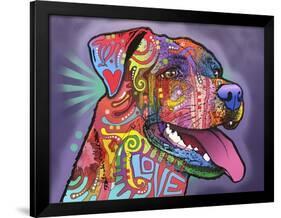 Happy Lab-Dean Russo-Framed Giclee Print