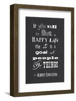 Happy Life-Veruca Salt-Framed Art Print