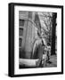 Happy Little Boy Assisting with Washing the Car-Gordon Parks-Framed Photographic Print