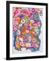 Happy Magic Turtle-Oxana Zaika-Framed Giclee Print