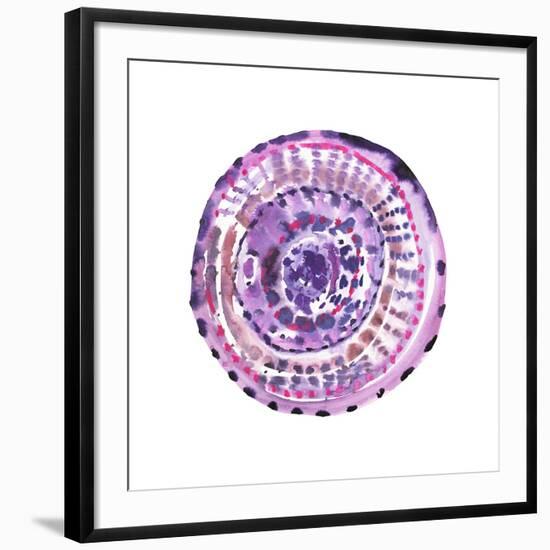 Happy Mandala 2-Lora Gold-Framed Giclee Print