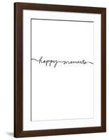 Happy Moments-Design Fabrikken-Framed Art Print