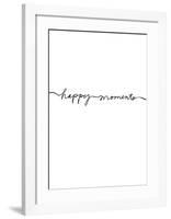 Happy Moments-Design Fabrikken-Framed Art Print