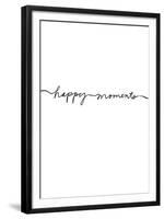 Happy Moments-Design Fabrikken-Framed Art Print