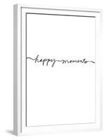 Happy Moments-Design Fabrikken-Framed Art Print