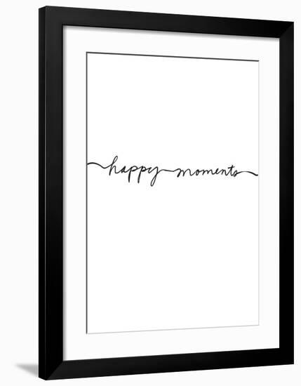 Happy Moments-Design Fabrikken-Framed Art Print