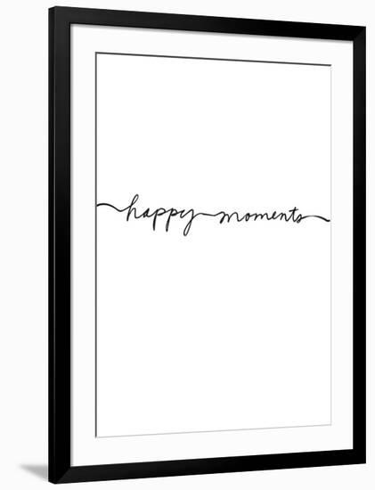 Happy Moments-Design Fabrikken-Framed Art Print