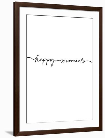 Happy Moments-Design Fabrikken-Framed Art Print