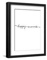 Happy Moments-Design Fabrikken-Framed Art Print