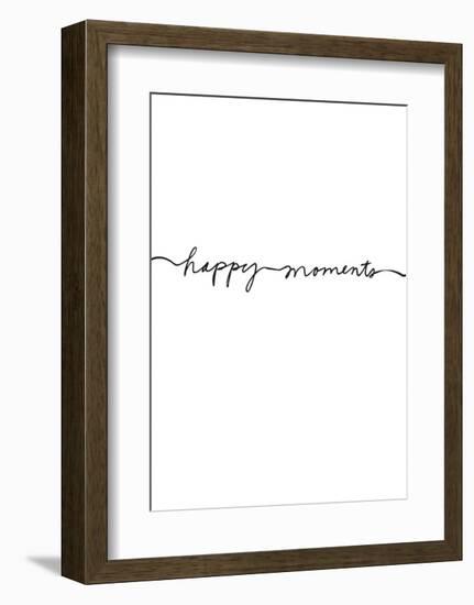 Happy Moments-Design Fabrikken-Framed Art Print