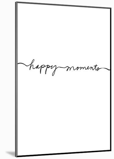 Happy Moments-Design Fabrikken-Mounted Art Print