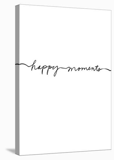 Happy Moments-Design Fabrikken-Stretched Canvas