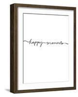 Happy Moments-Design Fabrikken-Framed Art Print