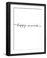 Happy Moments-Design Fabrikken-Framed Art Print