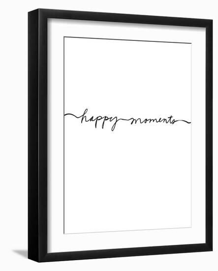 Happy Moments-Design Fabrikken-Framed Art Print