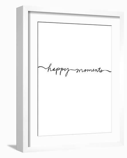 Happy Moments-Design Fabrikken-Framed Art Print