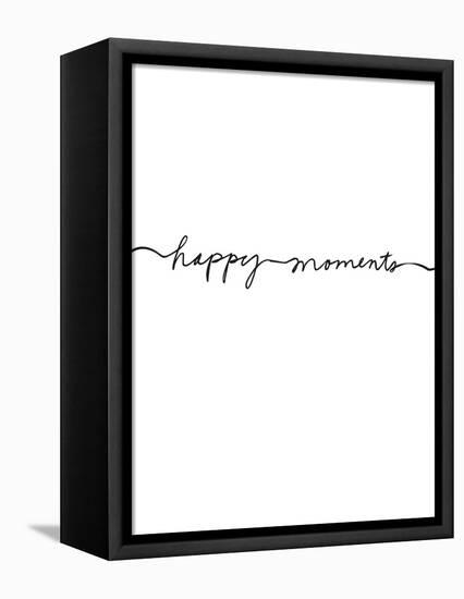 Happy Moments-Design Fabrikken-Framed Stretched Canvas