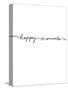 Happy Moments-Design Fabrikken-Stretched Canvas