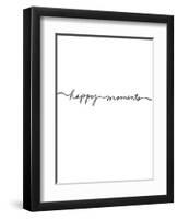 Happy Moments-Design Fabrikken-Framed Art Print