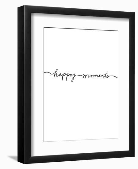 Happy Moments-Design Fabrikken-Framed Art Print