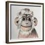 Happy Monkey, 2005,-Peter Jones-Framed Giclee Print