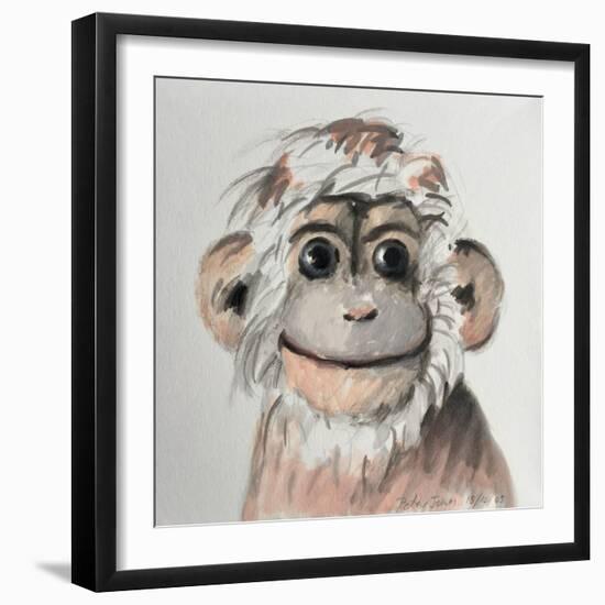 Happy Monkey, 2005,-Peter Jones-Framed Giclee Print