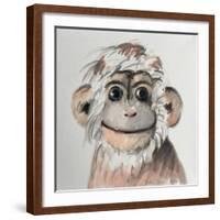 Happy Monkey, 2005,-Peter Jones-Framed Giclee Print