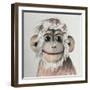 Happy Monkey, 2005,-Peter Jones-Framed Giclee Print