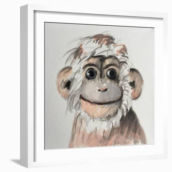 Happy Monkey, 2005,-Peter Jones-Framed Giclee Print