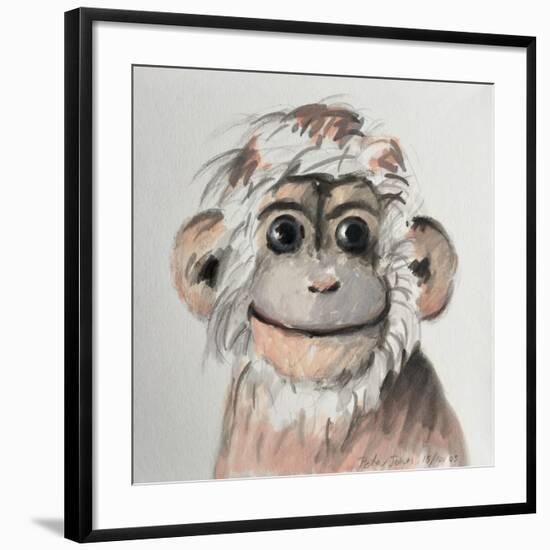 Happy Monkey, 2005,-Peter Jones-Framed Giclee Print