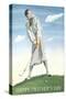 Happy Mother's Day, Lady Golfer-null-Stretched Canvas