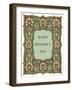 Happy Mother's Day, Leafy Flowery Frame-null-Framed Art Print