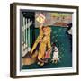 "Happy Mother's Day", May 11, 1957-Richard Sargent-Framed Premium Giclee Print
