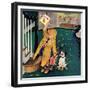 "Happy Mother's Day", May 11, 1957-Richard Sargent-Framed Giclee Print