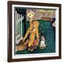 "Happy Mother's Day", May 11, 1957-Richard Sargent-Framed Giclee Print