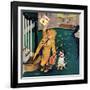 "Happy Mother's Day", May 11, 1957-Richard Sargent-Framed Giclee Print