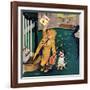 "Happy Mother's Day", May 11, 1957-Richard Sargent-Framed Giclee Print