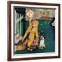 "Happy Mother's Day", May 11, 1957-Richard Sargent-Framed Giclee Print