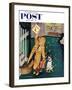 "Happy Mother's Day" Saturday Evening Post Cover, May 11, 1957-Richard Sargent-Framed Giclee Print